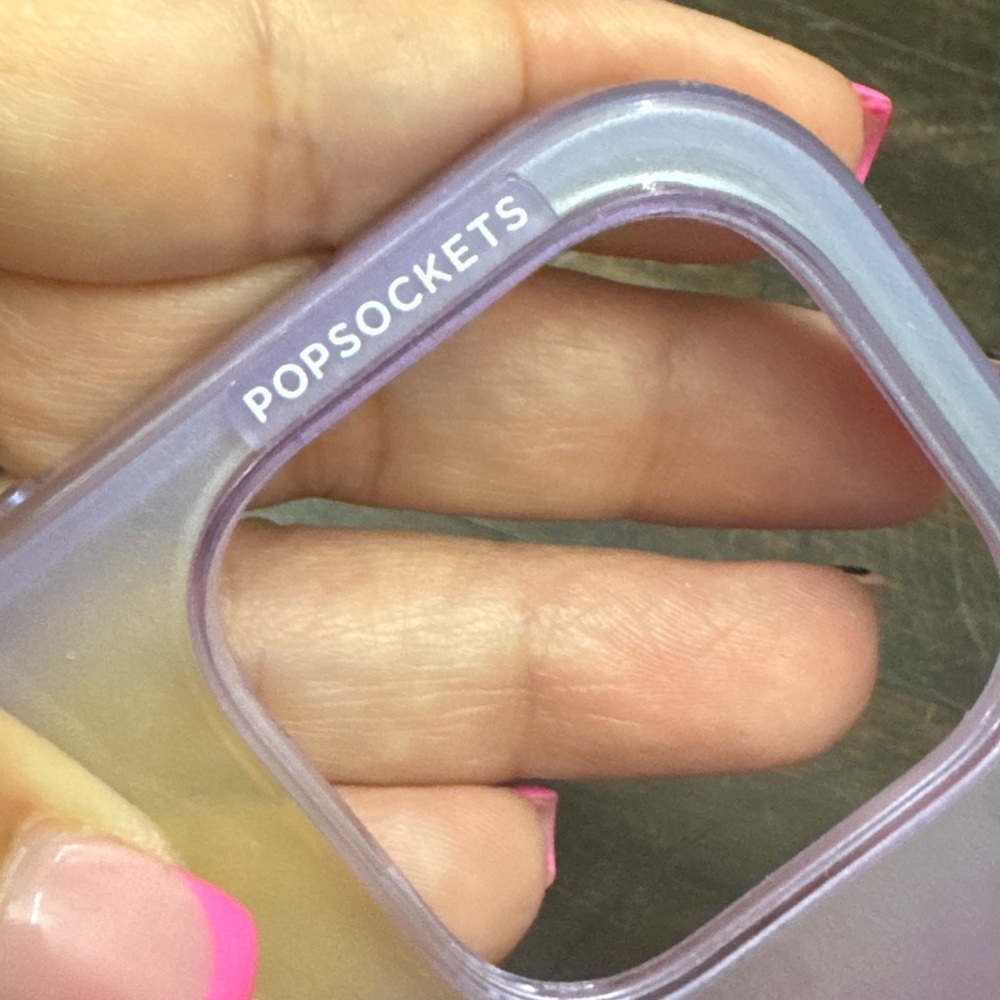 PopSocket Lavender IPhone 15 Pro Max case